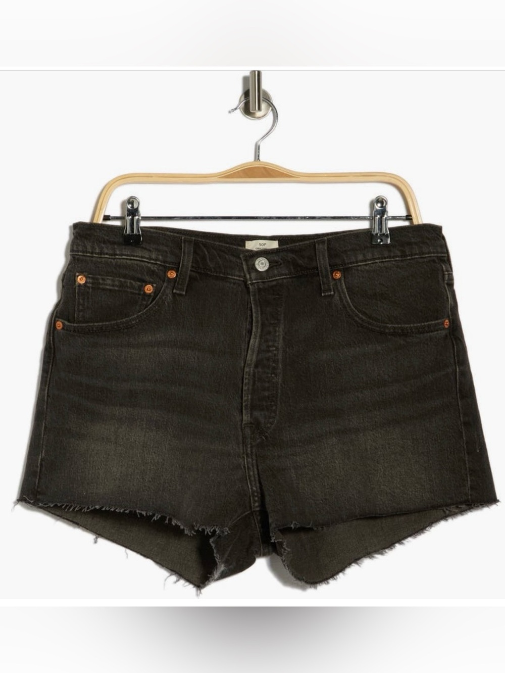 Levi’s 501 original high waist denim shorts (women)